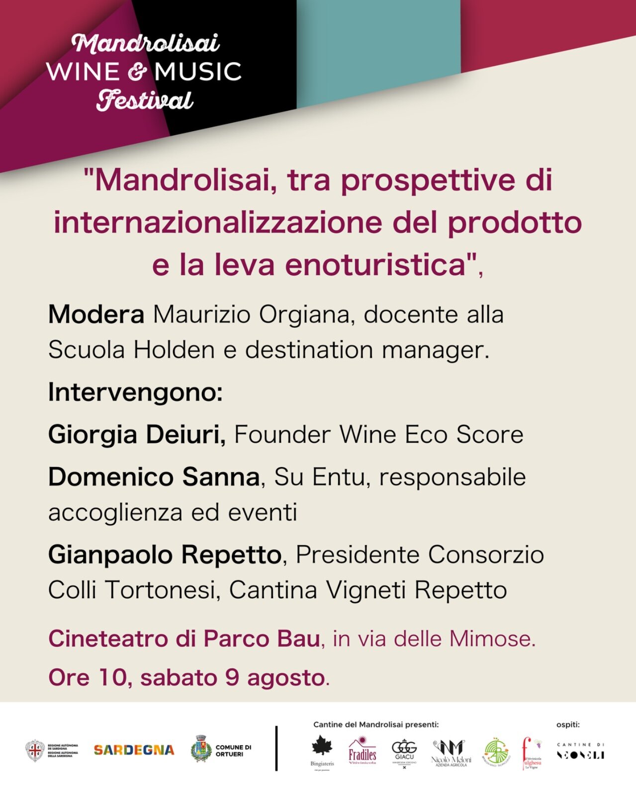 Mandrolisai Sardegna 9 Agosto 2025